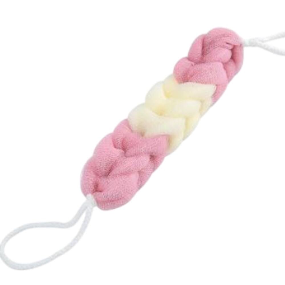 Bath Shower Loofah Exfoliating Sponge Back Body Scrubber Soft Mesh (Pink) ~ NEW
